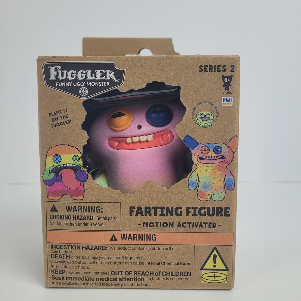 Spin Master Fuggler Funny Ugly Monster Farting Motion Activated Figure